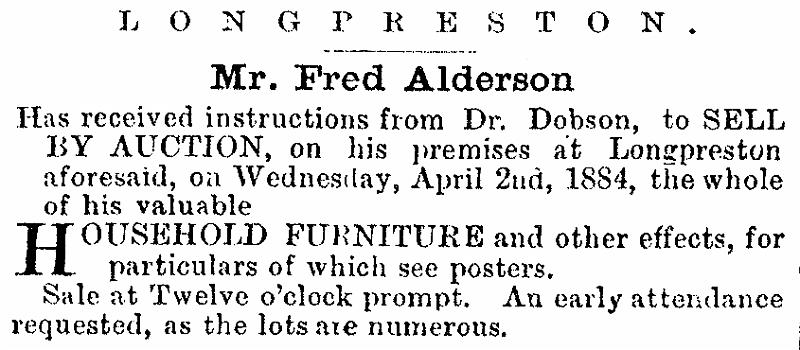 Property and Land Sales  1884-03-29 and 1884-04-05 CHWS.JPG
